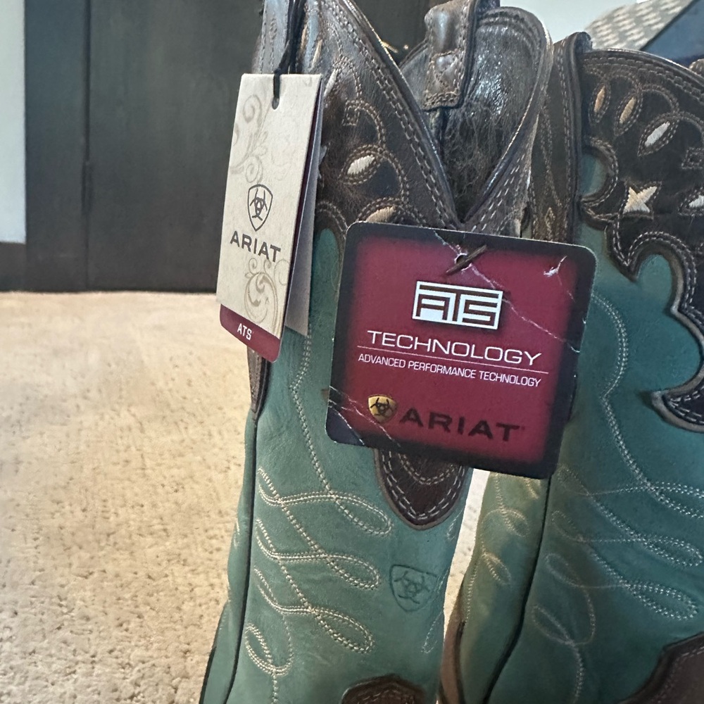NEW Ariat Zealous Western Boots Size 7B - Picture 9 of 9